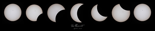 Solar Eclipse 2024 04 08 by Jerry Clement