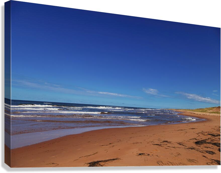 Empty Beach Canvas Print