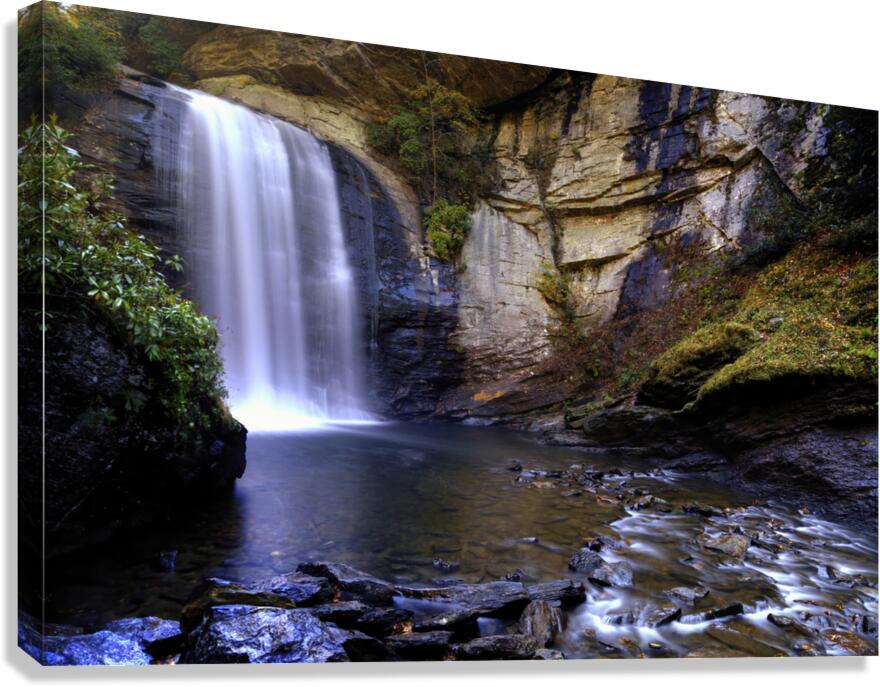 Looking Glass Falls Canvas Print