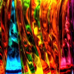 Multicolored Glass   Abstract