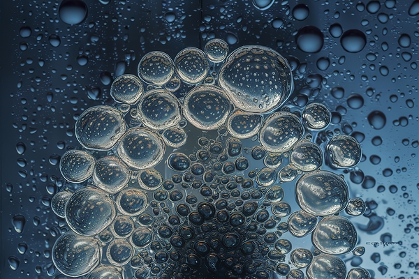 3d array of water droplets 1   Copy by Florin Harsan