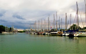 Resting in Harbour...!