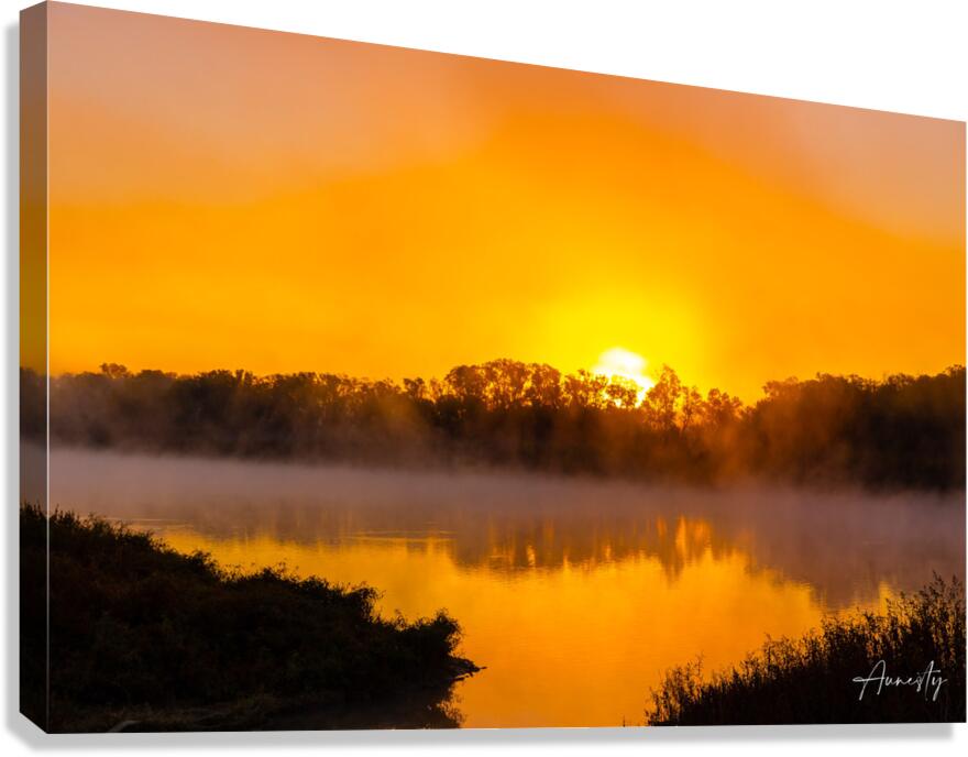 Sky on Fire Canvas Print