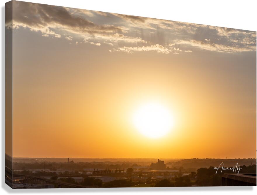 The Sun Canvas Print