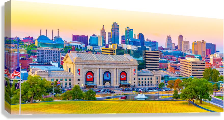 KC Skyline Canvas Print