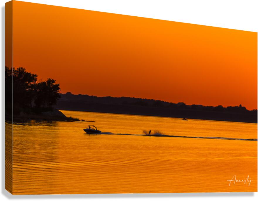 Lake Fun Canvas Print