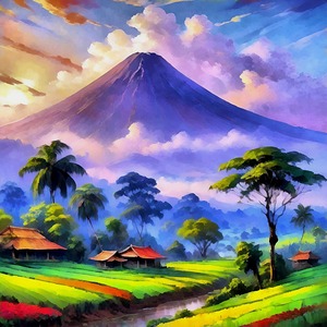East Java landscape art6k2