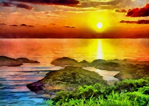 Pictancity Kasap Beach East Java Art 8k1