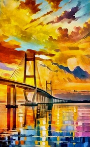 Surabaya Bridge Art 18k1