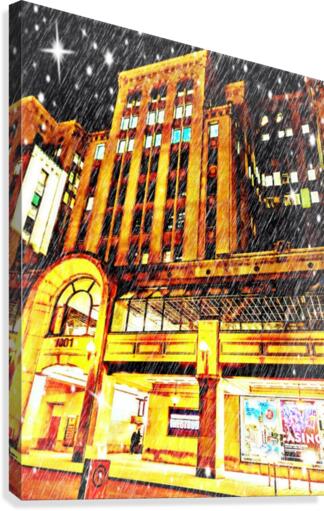 Downtown Canvas Print