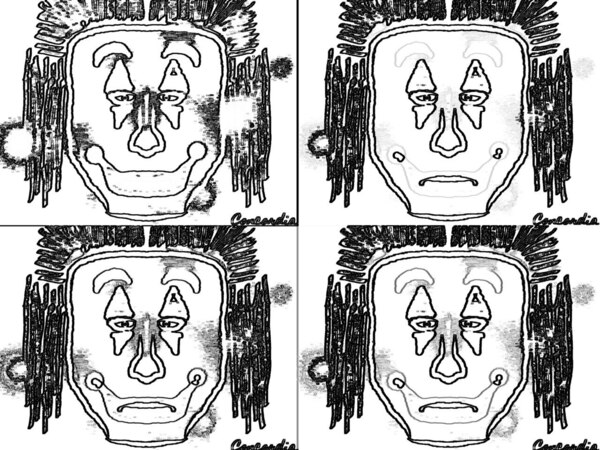 Clown Goes Pop Print