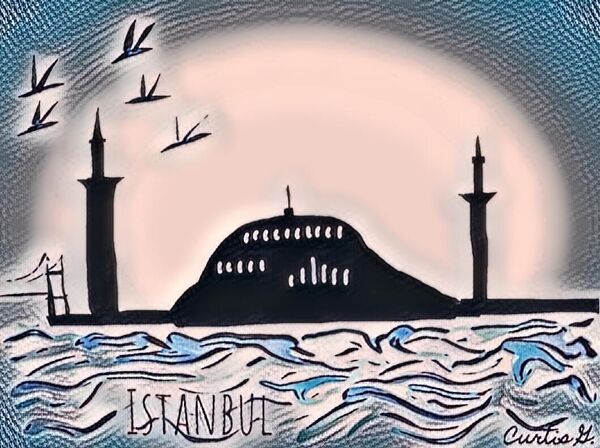 Istanbul  6 Print
