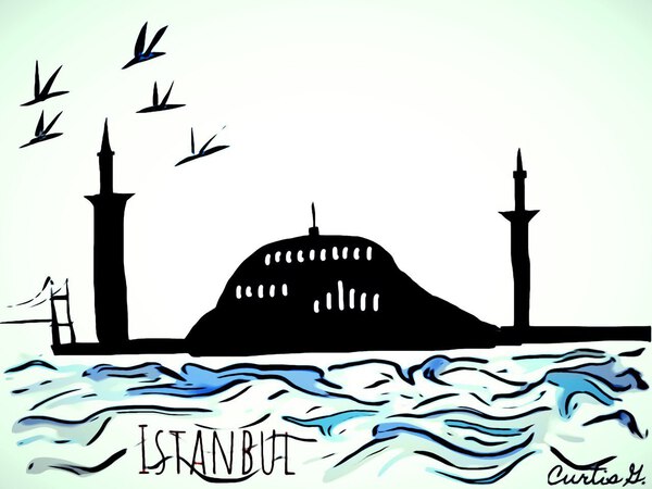 Istanbul during the Day Print