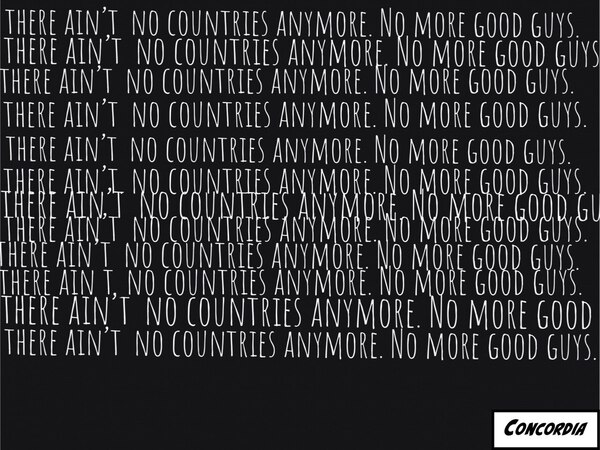 No Countries Print