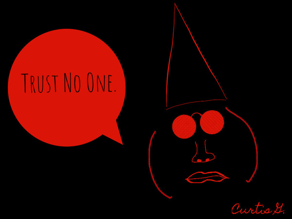 Nobody to Trust Print