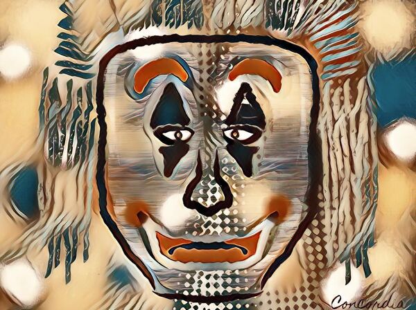 Tears of a Clown 1 Print