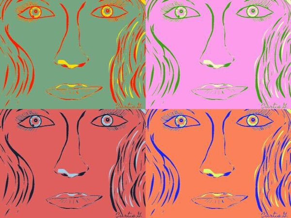 Woman Goes Pop Print