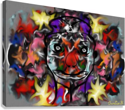 Tears of a Clown Canvas Print