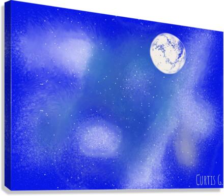 Blue Sky Canvas Print