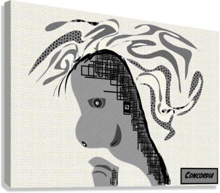 The Thinker Canvas Print