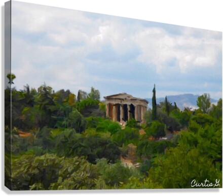 Athens Canvas Print