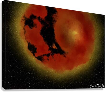 The Sun Canvas Print