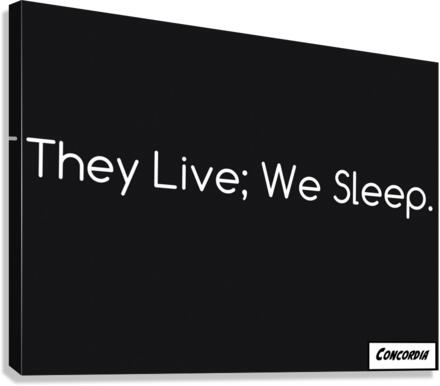 They Live Canvas Print
