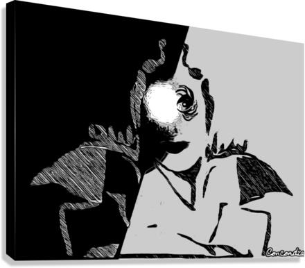 Keeping an Eye on Things Impression sur toile