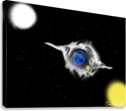 Space Canvas Print
