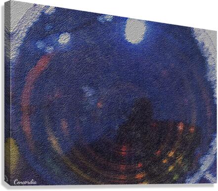 Embossed Impression sur toile