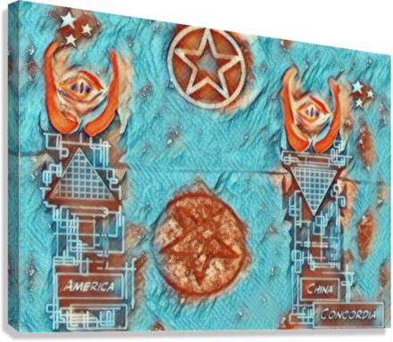 The Secret Friendship 1 Canvas Print