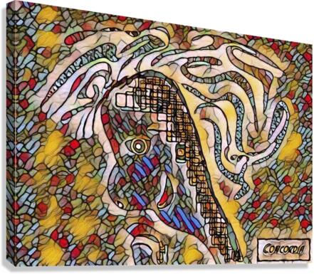 The Thinker 8 Canvas Print