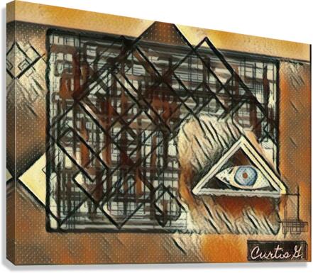 Chaos 1 Impression sur toile