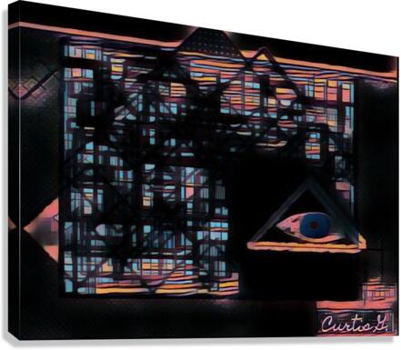 Chaos 4 Canvas Print