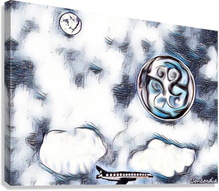 Night Sky 2 Canvas Print