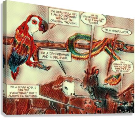 Our Gang I 5 Canvas Print