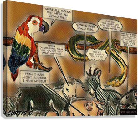 Our Gang II 1 Canvas Print