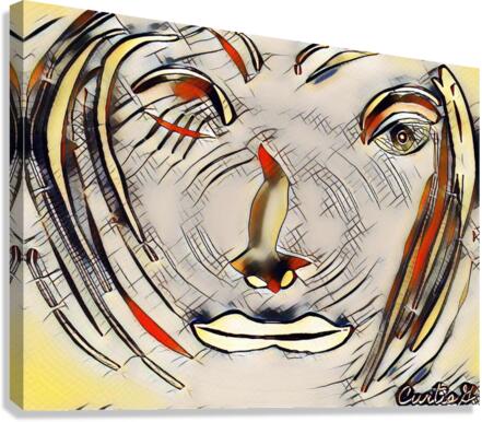 Left Eye 5 Impression sur toile