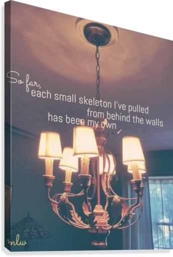 Skeleton Canvas Print