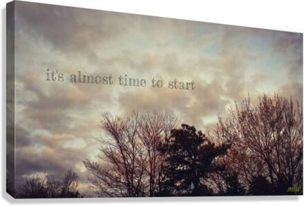 Note Canvas Print