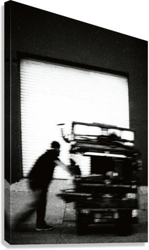 Push- 35mm Canvas Print