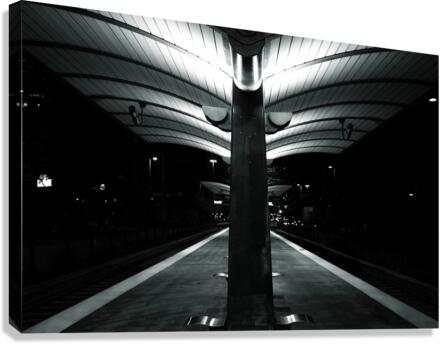 Trains Station Canvas Print