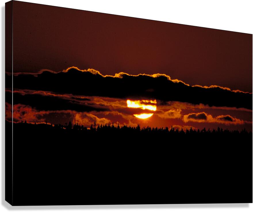 sunset Canvas Print
