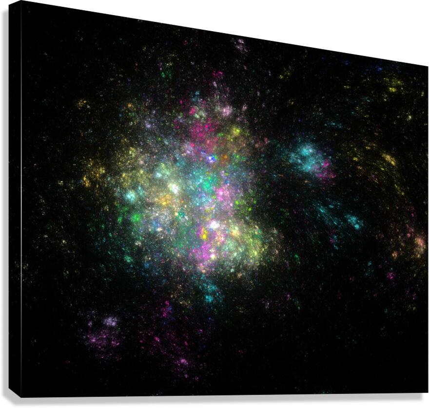 space time Canvas Print