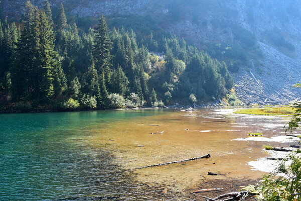 Muddy Glacier Filled Lake by MDruba