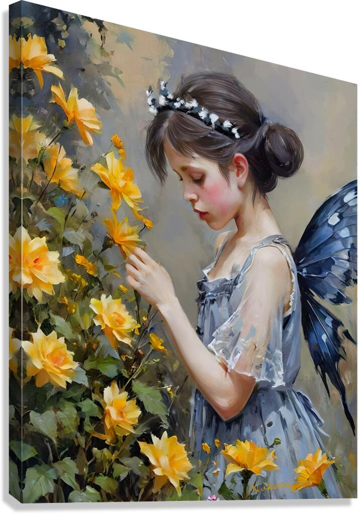 AprilGarden Canvas Print