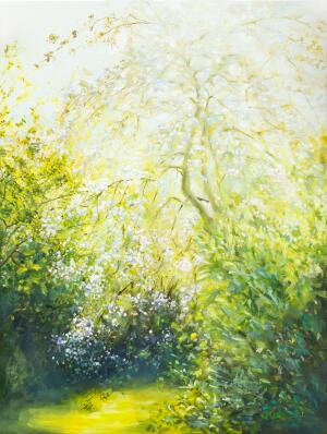 Apple blossom hideout