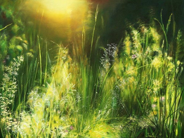 Sunrise Meadow Print