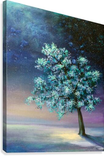 Night Tree Canvas Print