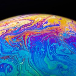 Soap Bubble Close Up
